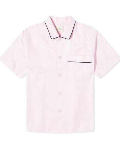 Hay Outline Short Pyjama Shirt - Pink