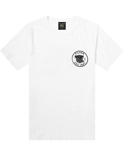 Filson Pioneer Graphic T-shirt - White