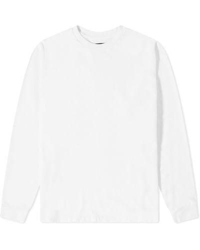 Monitaly French Terry Long T-Shirt - White