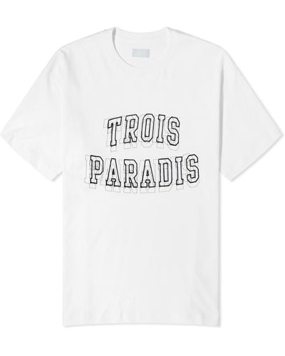 3.PARADIS Nc T-Shirt - White