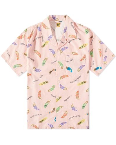 Human Made Feather Aloha Vacation Shirt - Pink