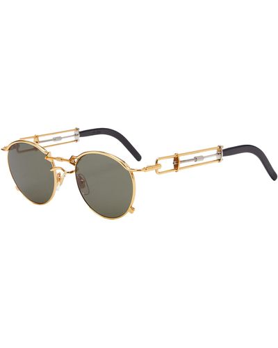 Jean Paul Gaultier 56-0174 Pas De Vis Sunglasses - Metallic