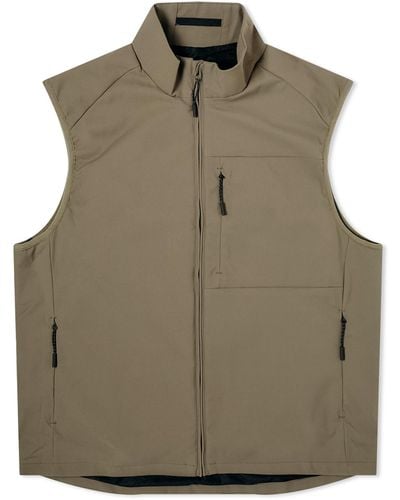 Norse Projects Birkholm Solotex Twill Vest - Green