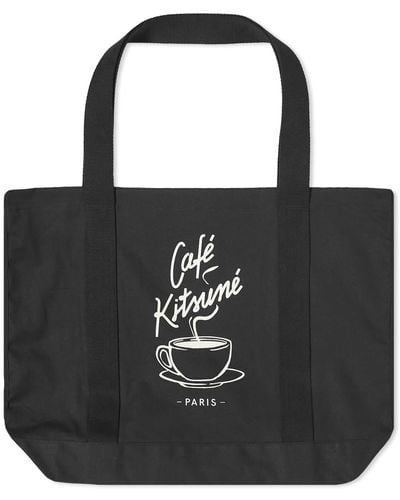 Café Kitsuné Café Kitsune Coffee Cup Tote Bag - Black