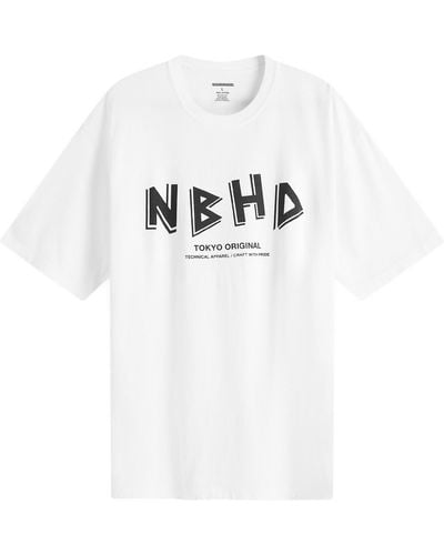 Neighborhood 6 Printed T-Shirt - White