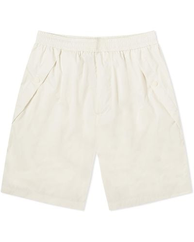 Moncler Lightweight Nylon Shorts - White