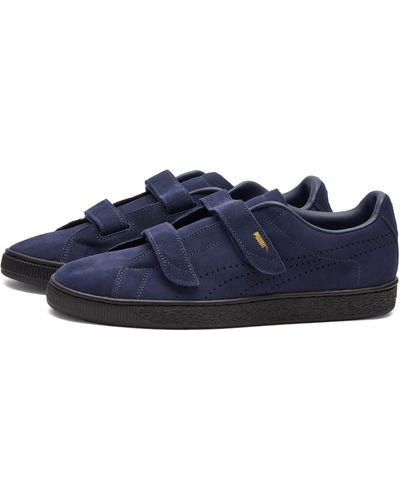 PUMA X Noah Suede Classic Velcro Sneakers - Blue