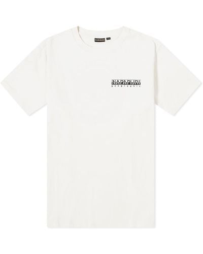 Napapijri Outdoor Utility T-Shirt - White