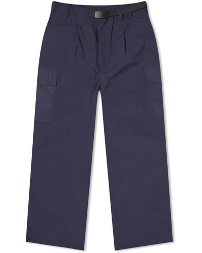 Wild Things Backstain Field Cargo Trousers - Blue