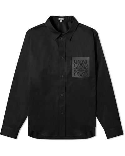 Loewe Anagram Pocket Shirt - Black