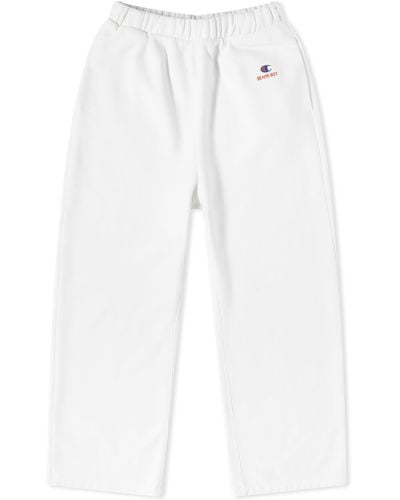 Champion Champion X Beams Boy Sweat Pants - White