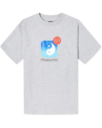 Pleasures Notify T-Shirt - Blue
