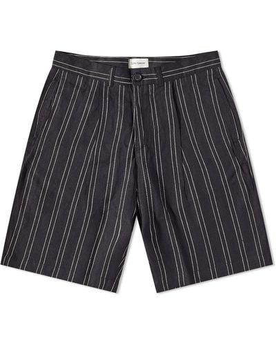 Oliver Spencer Pleated Shorts - Grey