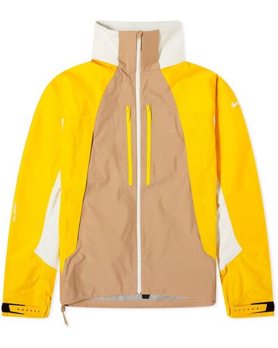 Nike X Nocta X L'Art Hooded Tech Jacket - Yellow