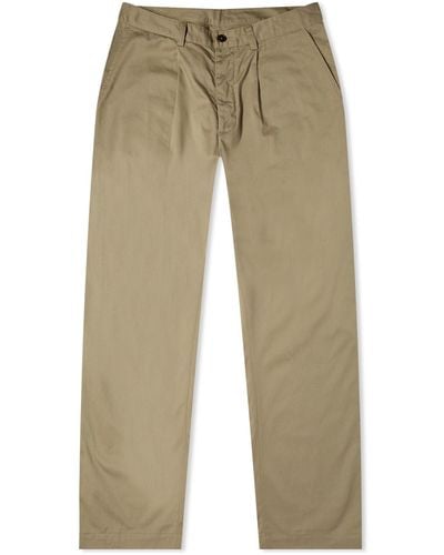 Universal Works Twill Duke Trousers - Natural