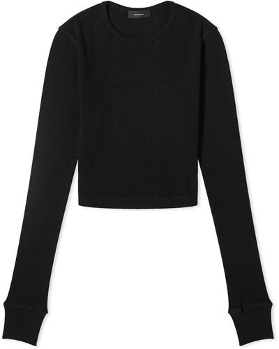 Wardrobe NYC X Hailey Bieber Long Sleeve T-Shirt - Black