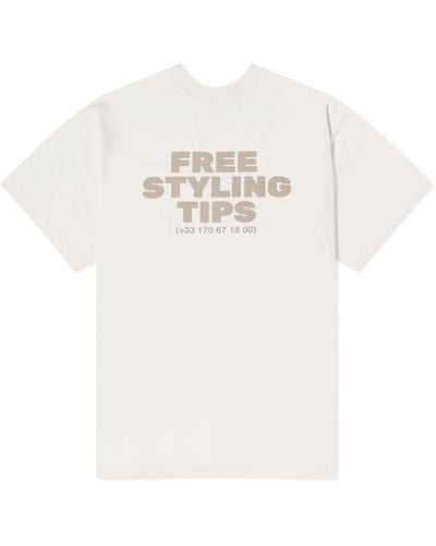 Balenciaga Free Styling Tips T-Shirt - White