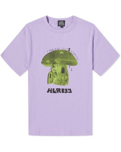 Heresy Shroom-room T-shirt - Purple