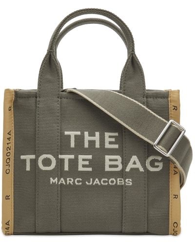 Marc Jacobs The Small Tote Jacquard Bronze - Green