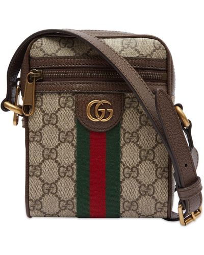 Gucci Ophida Small Messenger Bag - Natural