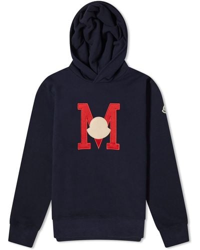 Moncler M Popover Hoody - Blue