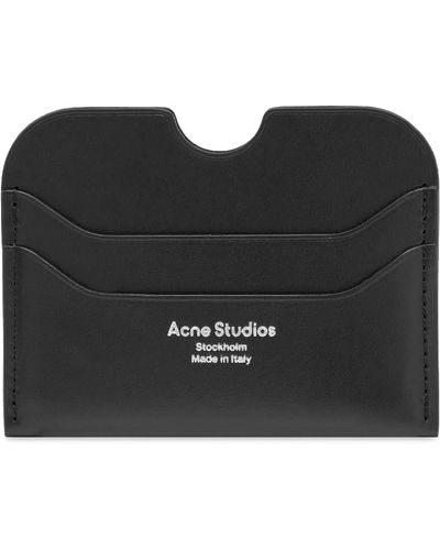 Acne Studios Elmas Large Card Holder - Black