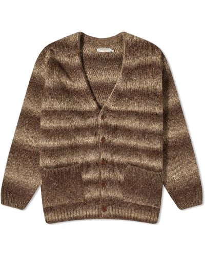 Nudie Jeans Nudie Kent Fuzzy Cardigan - Brown