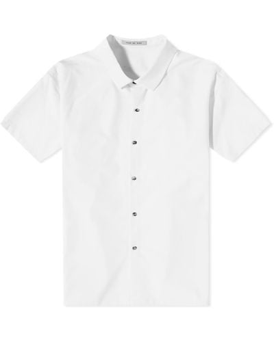 Fear Of God Eternal Short Sleeve Button Front Shirt - White