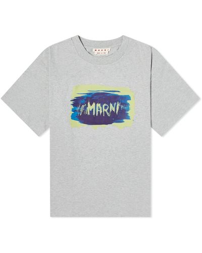Marni Spray Paint Embellished T-shirt - Farfetch