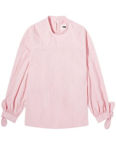 YMC Rush Long Sleeve Shirt - Pink
