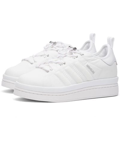 Moncler X Adidas Originals Campus Sneakers - White