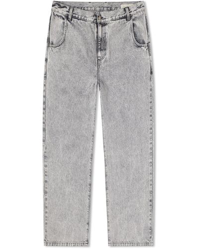 mfpen Straight Cut Jeans - Gray