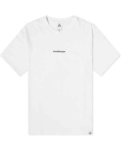 Nike Acg T-Shirt - White