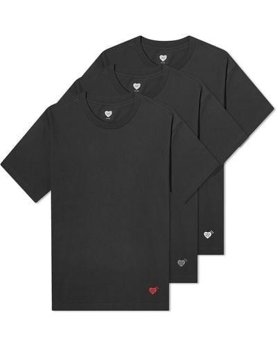 Human Made 3 Pack T-Shirt - Black