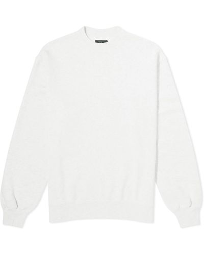 Beams Plus Crew Sweatshirt - White