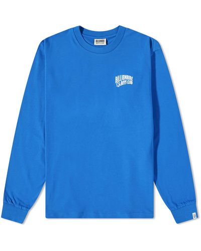 BBCICECREAM Long Sleeve Arch Logo T-Shirt - Blue