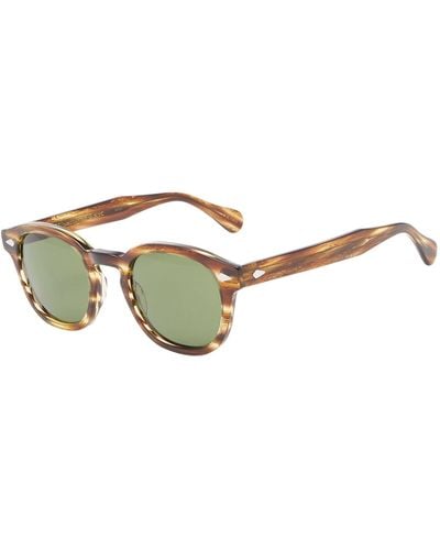 Moscot Lemtosh Sunglasses Bamboo/Calibar - Multicolor