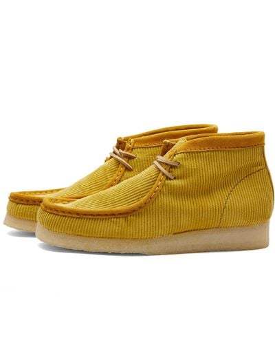 Clarks Mayde Wallabee Boot - Yellow