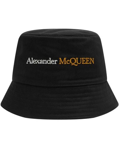 Alexander McQueen Classic Hat - Black