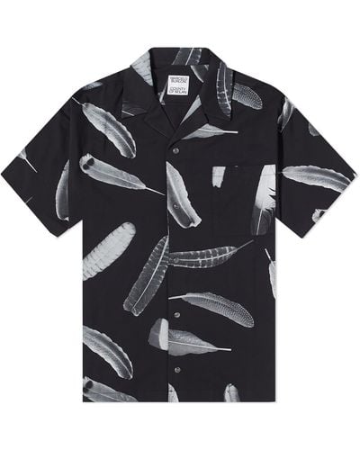 Marcelo Burlon Wind Feathers Shirt - Black
