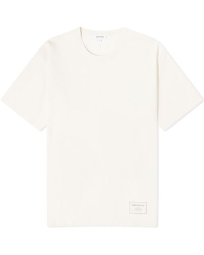 Norse Projects Simon Loose Printed T-Shirt - White