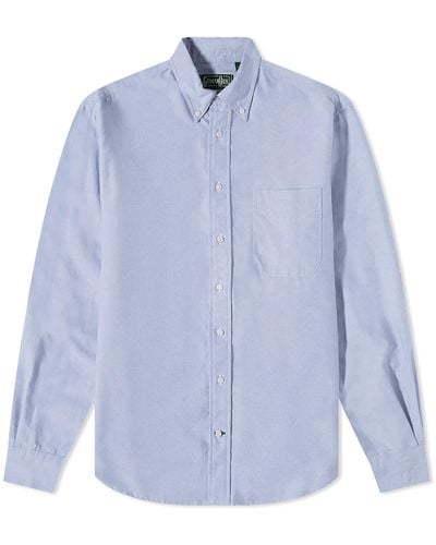 Gitman Vintage Button Down Oxford Shirt - Blue