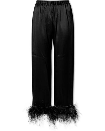Sleeper Feather Party Pant - Black