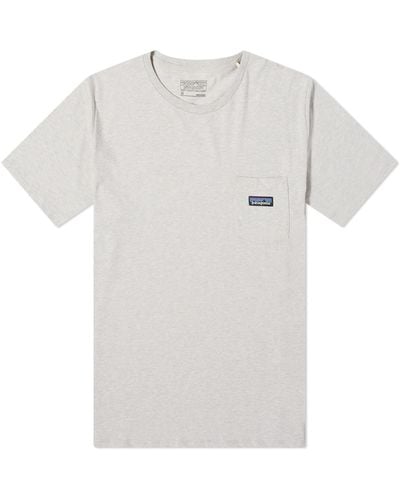 Patagonia Daily Pocket T-Shirt Tailored - White