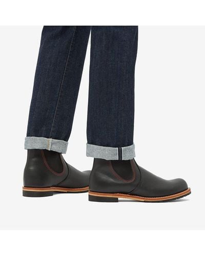 Red Wing 2918 Chelsea Rancher Boot - Black