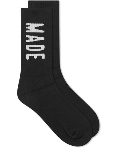 Human Made Hm Logo Socks - Black