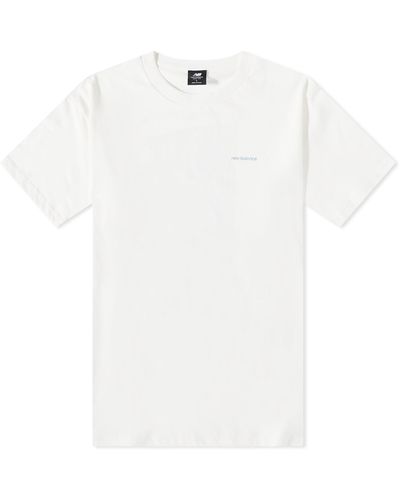 New Balance Café T-Shirt - White