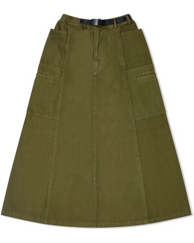 Gramicci Voyager Maxi Skirt - Green