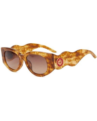 Casablancabrand Wave Sunglasses - Brown
