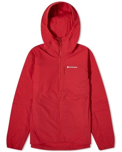 MONTANÉ Fireball Hooded Jacket - Red
